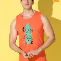 WOOSTRO Pack Of 2 Printed Combed Cotton GymInnerwear VWS26(ENJOY ORANGE)(ENJOY MUSTARD)-image-69