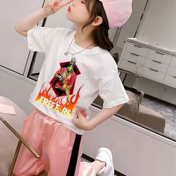 Moda Rapido Girls Polyester Printed Tshirts-picture-39