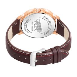 DOUBLERUN Men Patterned Dial Watch H05NMT-48 image 3