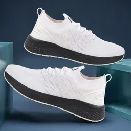 HRX by Hrithik Roshan Men Woven Design Lightweight Lace-UpsSneakers-picture-48