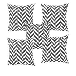 Pinkparot cotton12x12 inch cushion cover set of 5 pcs-image-85