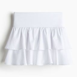 H&M Flounced Tennis Skirt With DryMove-image-94
