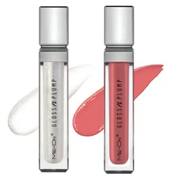 ME-ON Set Of 2 Gloss n Plump Long Lasting Lip Gloss 3ml Each - Shades 02 & 05-17