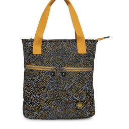 BAOMI Black Printed Shopper Tote Bag-25