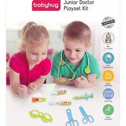 Babyhug Junior Doctor Play Set 15 Pieces - Pink-14