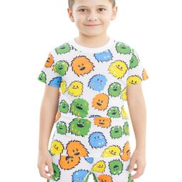 Sagar Impex Kids Printed T-shirt with Shorts-26