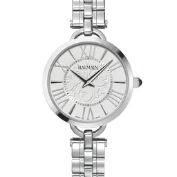 Balmain Women Patterned Dial & Stainless Steel Bracelet Style Analogue Watch B47713312-image-61