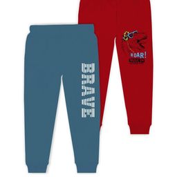 J&JP Boys Pack of 2 Cotton Joggers-image-2