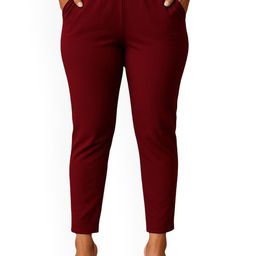 EcoLove Mid-Rise Regular Trousers-image-30