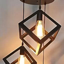 Raptors Black Contemporary Ceiling Lamp-image-63