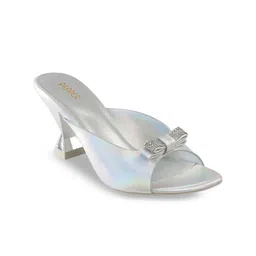 PEPPER Women Open Toe Block Pumps with Bows-picture-32