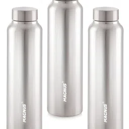 MAGNUS Alaska Set of 3 Silver-Toned Stainless Steel Single Wall Water Bottle - 1000 ml-picture-19