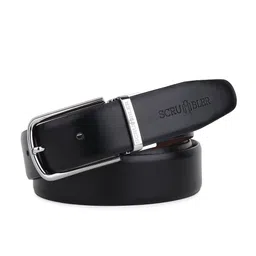 JND Men Textured Leather Reversible Belt-picture-17