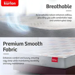 kurl on KURLON Dual Reversible Mattress 5 inch Double High Resilience HR Foam Mattress image 3