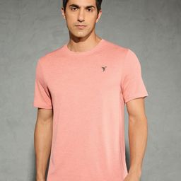 Technosport Antimicrobial Pockets Slim Fit Round Neck Sports T-shirt With Double Cool-image-77