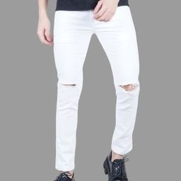COMFITS Men Classic Slash Knee Stretchable Jeans-image-82