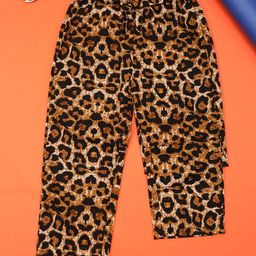 Cutiekins Girls Casual Animal Print Palazzo-image-61