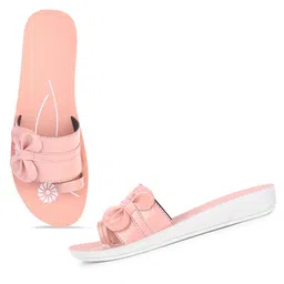 PENNEN Women Printed Round Toe Open Toe Flats-picture-25