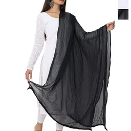 HELLA FASHIONS Selection Of 3 Chiffon Dupattas-picture-5