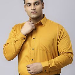 Xmex Men Plus Size Comfort Regular Fit Shirt-image-50