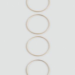 MANGO Teen Girls Pack Of 4 Ring Bracelet-picture-19