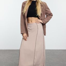 Trendyol Women A-Line Midi Skirt-picture-2