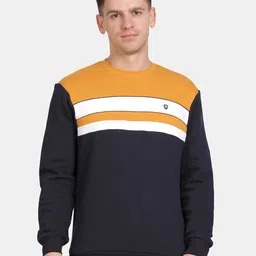 t-base Men Colourblocked Sweatshirt-image-98