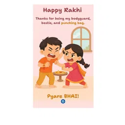 Anouk Set Of 3 Stone Studded Rakhi & Greeting Card With Pooja Thali image 2