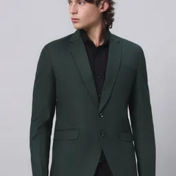 Darelooks Premium Clothing Men Green Slim Fit Single Breasted Party Formal Blazer-picture-53