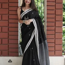AMRUTKALA SAREES Woven Design Banarasi Saree-image-78