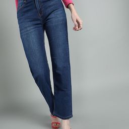 BAESD Women Cotton Straight Fit Stretchable Jeans-image-98