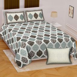 E Elma Unisex Grey Bedsheets-image-100