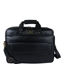 Fashion twist Men Leather Laptop Bag-43