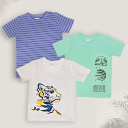 LAdore Kids Printed Pure Cotton T-shirt-30