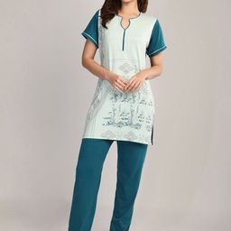 Duchess Women Printed Night suit-image-78