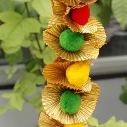 Sellplus Set Of 6 Pompom Toran image 3