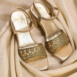 JM Looks Party Block Sandals-56