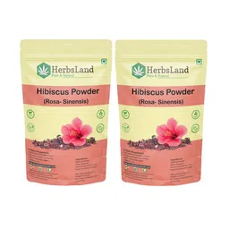 HerbsLand Set Of 2 Hibiscus Powder - 150 g Each-picture-24