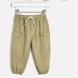 Giggles by Babyshop Boys Cotton Joggers with Drawstring Closure and Pockets-57