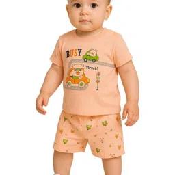 Cdeck Boys Printed T-shirt With Shorts-picture-37