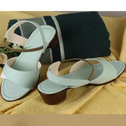 RRJ Women Green Casual Shoes-36