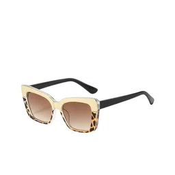 Secret Lives Unisex Brown Lens & Black Cateye Sunglasses with-picture-30