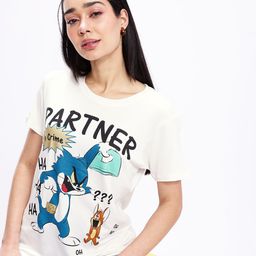 Kook N Keech Tom & Jerry Printed T-shirt-picture-23