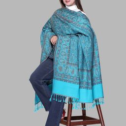 Tones-N-Shades Floral Woven Design Shawl-picture-53