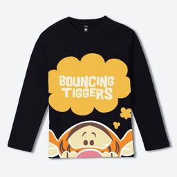 YK Disney Boys Winnie The Pooh Printed Applique T-shirt-picture-34