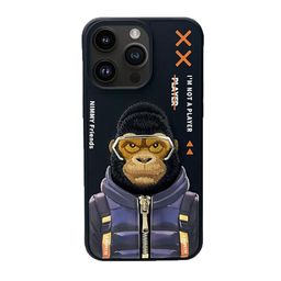 TREEMODA Embroidered iPhone 15 Pro Max Leather Mobile Back Case-40