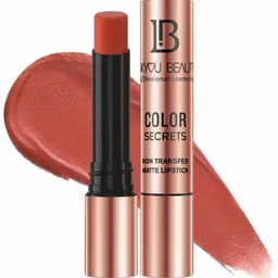 LAKYOU BEAUTY Color Secrets Non-Transfer Long Lasting Matte Lipstick - Rouge - B08-18