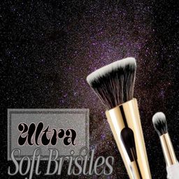 MEPOINT 4 in 1 Multifunctional Makeup Brush Set - Gold image 3
