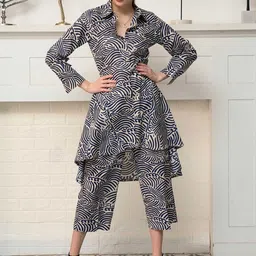 ALLUREARMOIRE Women Printed Tunic with Trousers-picture-17