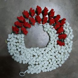 Sellplus 6-Pcs White & Red Garland Toran Hangings-5